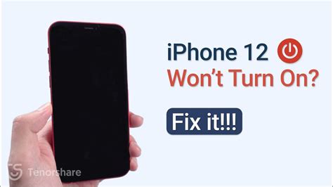 Why won t my iPhone 12 turn on?